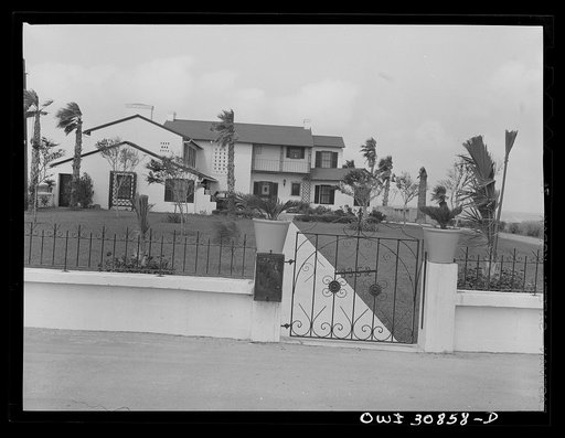 Corpus Christi, Texas. House along the bay