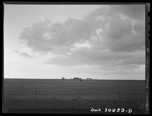 Victoria County, Texas. A farm