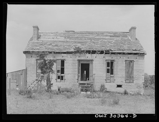 Port O'Connor, Texas. House of shell construction, built about 1850 by Irish settlers