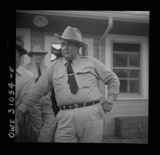 Beaumont, Texas. Company guard at the Pennsylvania shipyards