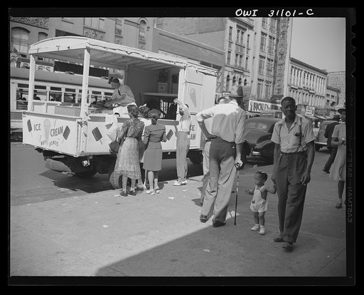 New York, New York. Scene on 125th Street
