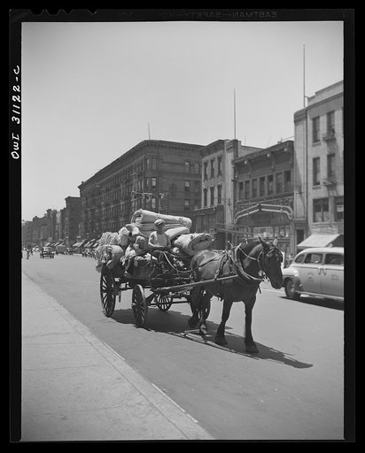 New York, New York. Street scene on the Lower East Side