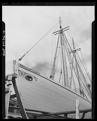 Gloucester, Massachusetts. Some of these fishing boats cost forty thousand dollars and upwards. A motor alone costs twenty-five thousand dollars and up