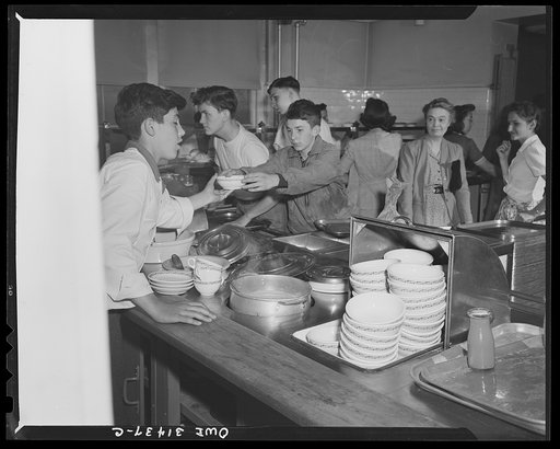 Schenectady, New York. A most satisfactory five-course hot lunch can be had in the cafeteria of the Onieda School for thirty cents