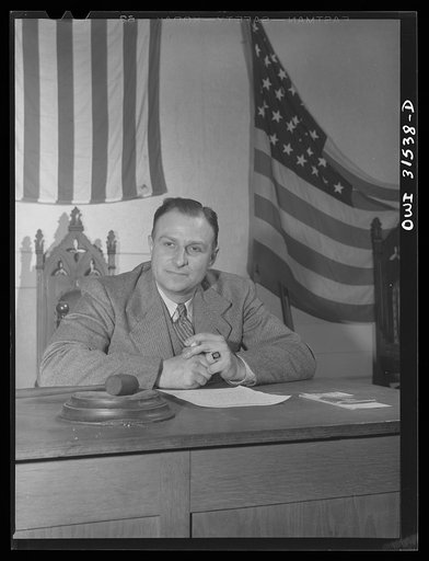 Oswego, New York. Harry Cook, Acting President of the United Trades and Labor Assembly, American Federation of Labor