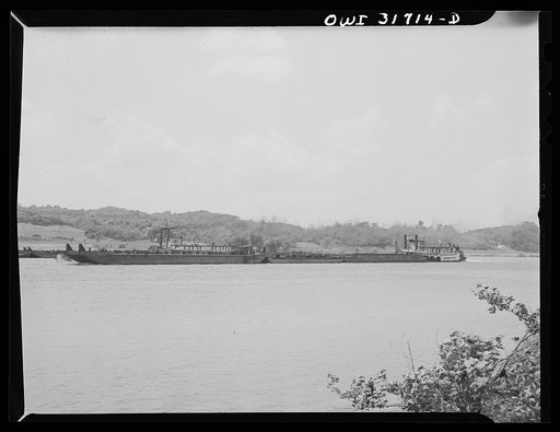 A towboat on the Ohio River
