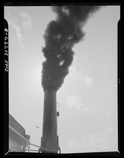 The smokestack of the Charles T. Campbell