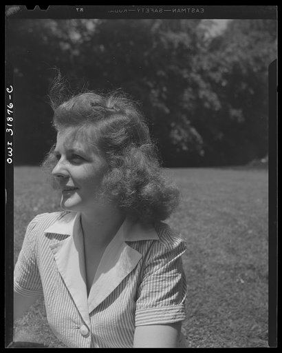New Britain, Connecticut. A child care center, opened September 15, 1942, for thirty children, age two to five, of mothers engaged in war industry. The hours are 6:30 a.m. to 6 p.m., six days per week. Miss Jane Elizabeth Machmer, twenty-six year-old director
