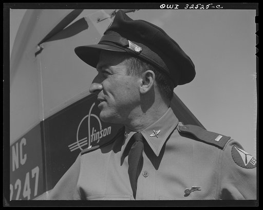 Bar Harbor, Maine. Civil Air Patrol base headquarters of coastal patrol no. 20. Procurement officer and observer