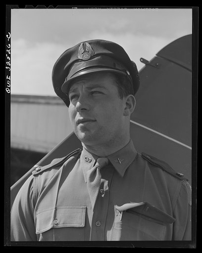 Bar Harbor, Maine. Civil Air Patrol base headquarters of coastal patrol no. 20. A pilot