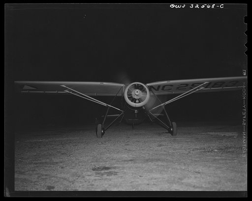 Bar Harbor, Maine. Civil Air Patrol base headquarters of coastal patrol no. 20. Taking off for the dawn patrol