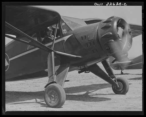 Bar Harbor, Maine. Civil Air Patrol base headquarters of coastal patrol no. 20. Ready for the takeoff