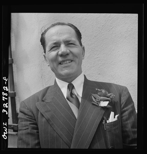 Oswego, New York. A Jugoslavian merchant seaman during United Nations week