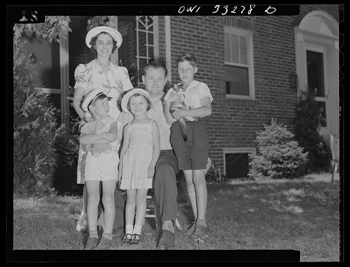 Mr. and Mrs. Alfred Palmer and family