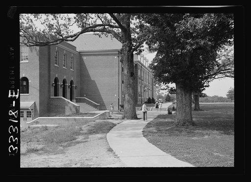 Randolph Henry High School, Keysville, Virginia. Main building
