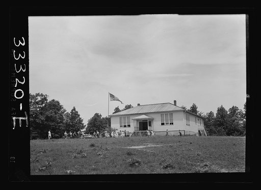 Keysville, Virginia. One of the seven schools which was consolidated to make the Randolph Henry High School. Now used as elementary school