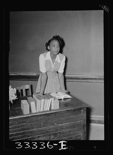 Charlotte Court House, Virginia. Central High School. One of the teachers
