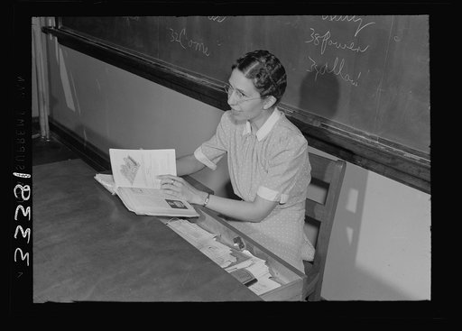 Keysville, Virginia. Randolph Henry High School. Virginia Walker, Latin teacher