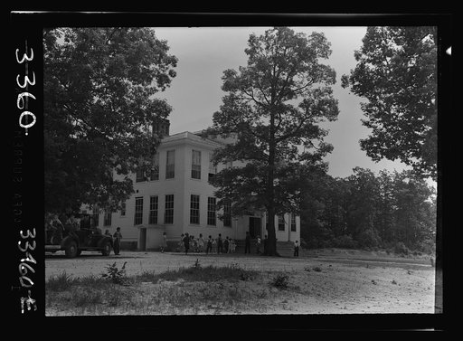 Charlotte County, Virginia. One of the seven schools which was consolidated to make the Randolph Henry High School. This building is now an elementary school
