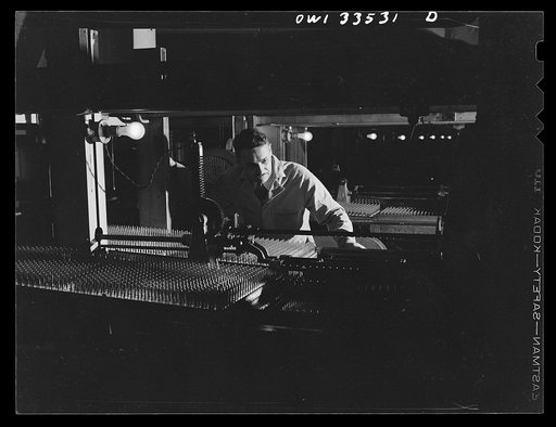 Parke, Davis and Company, manufacturing chemists, Detroit, Michigan. An automatic empty gelatin capsule machine