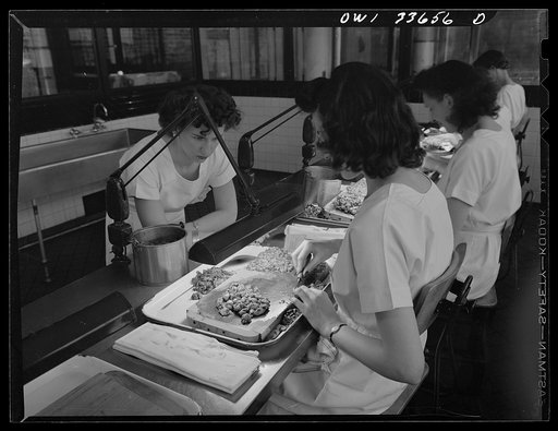 Parke, Davis and Company, manufacturing chemists, Detroit, Michigan. Separating the portions of animal glands