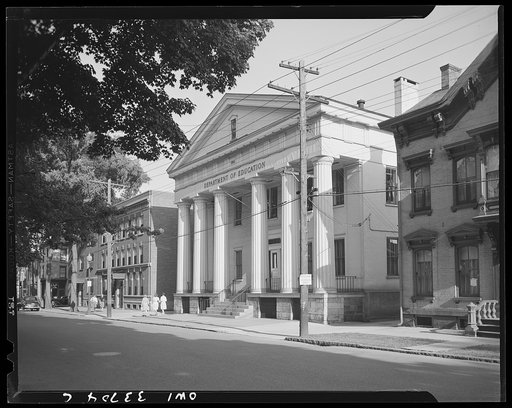 Schenectady, New York. The Department of Education building
