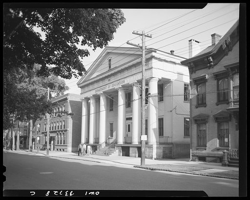 Untitled photo, possibly related to: Schenectady, New York. The Department of Education building