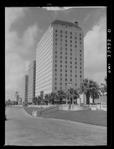 Corpus Christi, Texas. Hotel and office building