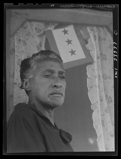 Untitled photo, possibly related to: Placquemines Parish, Louisiana. Mother of three soldiers