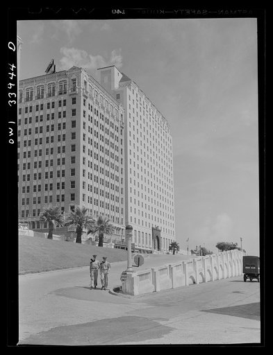 Corpus Christi, Texas. Hotel and office building