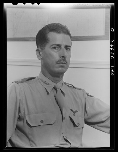 Corpus Christi, Texas. Major W.G. Green, who was formerly an oil man in Tulsa, now a commander at the Civil Air Patrol base