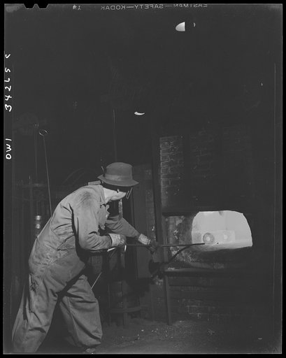 New Britain, Connecticut. Mr. Joseph Coilnick, Russian-Jew, employed at the Fafnir Bearing Company as a hammer-man on a forging crew. Mr. Coilnick is the father of two children