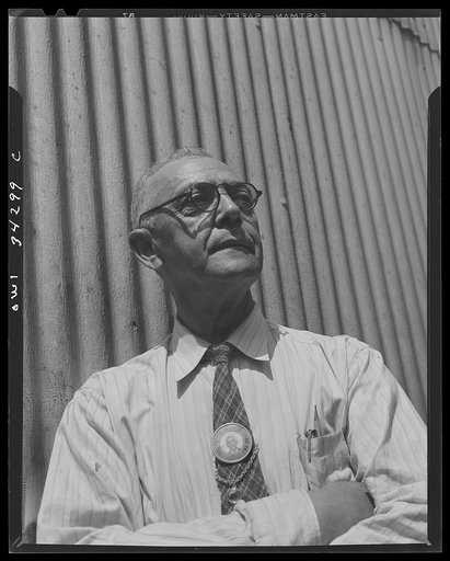 New Britain, Connecticut. Barney Mason, Negro, employed at the Fafnir Bearing Company for twenty-six years, is now superintendent of the forging division