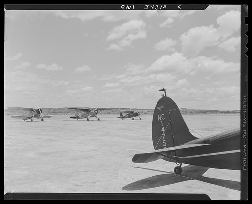 Bar Harbor, Maine. Civil Air Patrol base headquarters of coastal patrol no. 20. The flying field