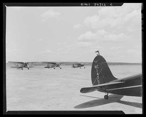 Untitled photo, possibly related to: Bar Harbor, Maine. Civil Air Patrol base headquarters of coastal patrol no. 20. The flying field