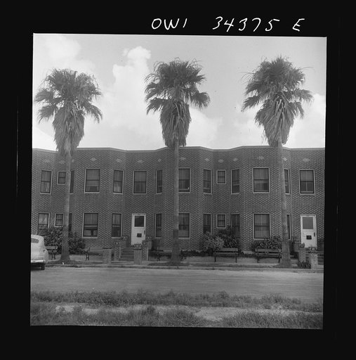 Corpus Christi, Texas. Apartment houses