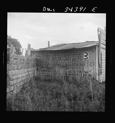 Plaquemines Parish, Louisiana. Signs along the highway
