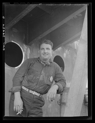 Higgins shipyards worker. New Orleans, Louisiana