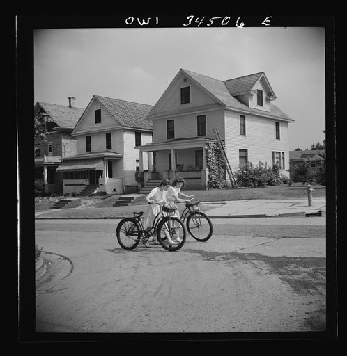Oswego, New York. A street