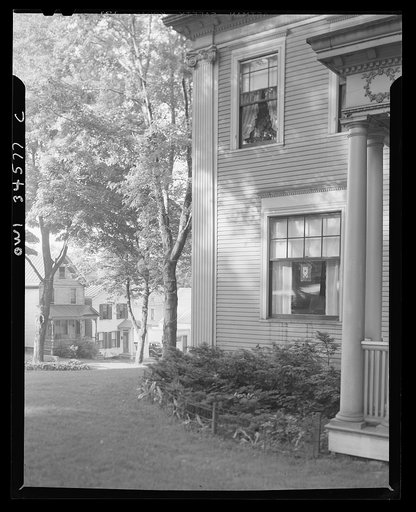 Oswego, New York. The residential section