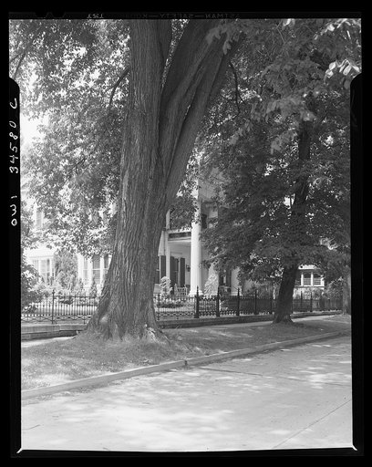 Oswego, New York. A residential street