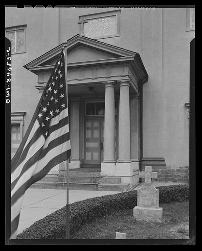 Untitled photo, possibly related to: Emmitsburg, Maryland. Catholic church