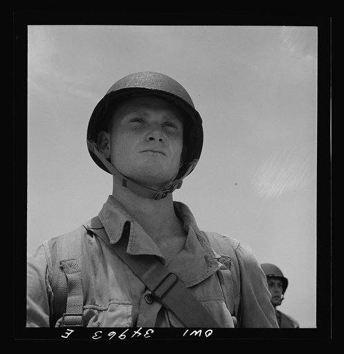 Daniel Field, Georgia. Air Service Command. Portrait of an enlisted man