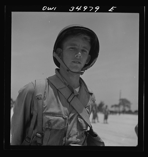 Daniel Field, Georgia. Air Service Command. Portrait of an enlisted man