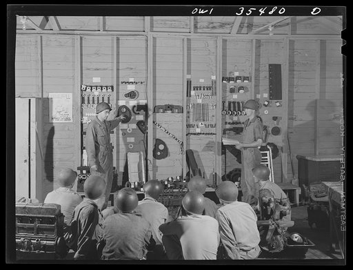 Greenville, South Carolina. Air Service Command. An automotive class in the ordnance, supply and maintenance company of the 25th service group