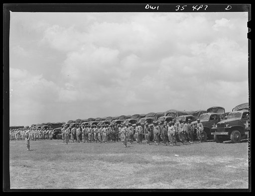 Greenville, South Carolina. Air Service Command. The 2018th quartermaster truck company of the 25th service group