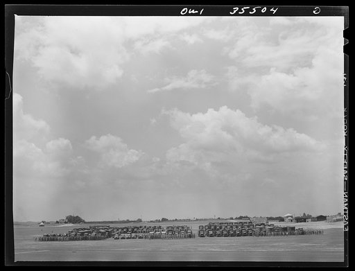 Untitled photo, possibly related to: Greenville, South Carolina. Air Service Command. The entire personnel and most of the equipment of the 25th service group