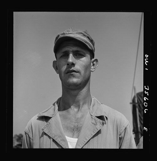 Myrtle Beach, South Carolina. Air Service Command. Corporal Paul Wenger, instrument repair man with a mobile unit. Corporal Wenger is thirty-one years old, a former grocery store clerk in Atkins, Arkansas. He learned instrument repair at Chanute Field