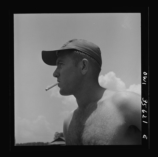 Myrtle Beach, South Carolina. Air Service Command. Mobile chief Technical Sergeant Vasile Chokem, whose home is in Akron, Ohio. In civilian life he drove a truck ran a filling station, and spent two years in the Civilian Conservation Corps (CCC)