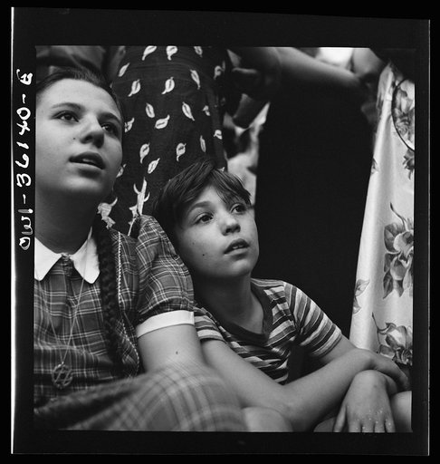 Washington, D.C. Spectators at the parade to recruit civilian defense volunteers